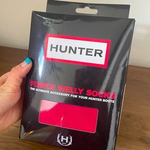 Brand new Hunter Fleece Welly Socks